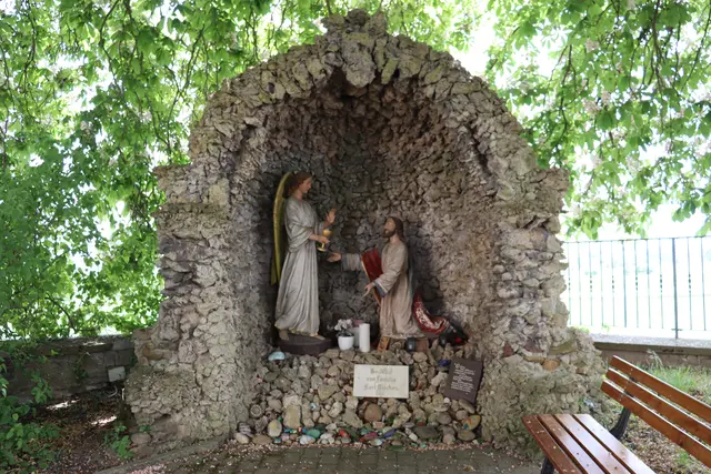 Grotte bei der Wallfahrtskirche | Foto: Marga Specht