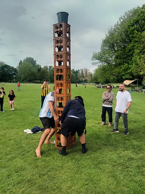 Mit jedem Training wächst die Vorfreude auf das Pfingstjugendtreffen. 
Weitere Infos unter https://pfingstjugendtreffen.de/
 | Foto: MLPD