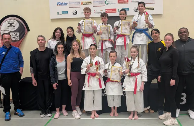 Das Team vom Takumi 74 auf der Landesmeisterschaft Schüler (Takumi 74 /privat) | Foto: Privat / Takumi 74