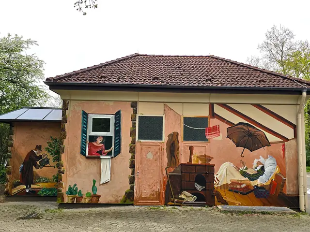 Der Gartenfreund, Der Briefbote im Rosenthal (Ausschnitt) | Foto: Heidrun Rosenberger