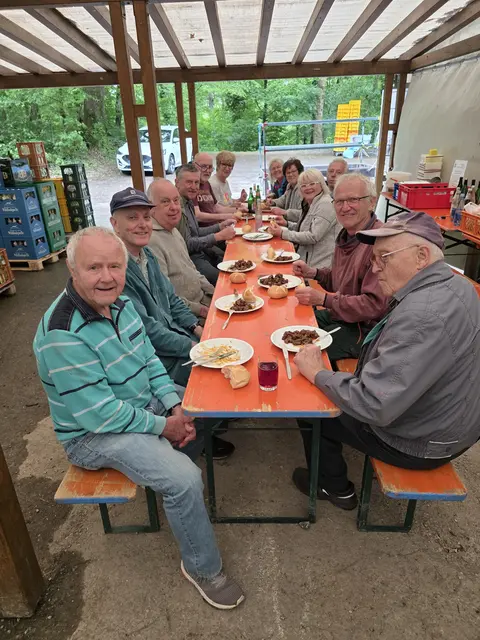 Abbauteam beim Waldfest 2026