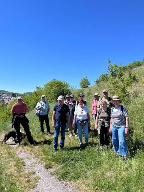 kleine Pause am Spitzenberg in Zaberfeld | Foto: Peter Gentner