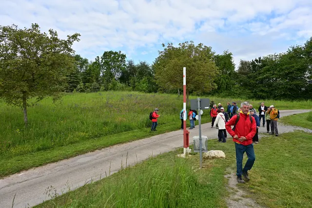 Am Startpunkt im Autal bewundern wir die herrliche Blumenwiese. | Foto: Michael Harmsen