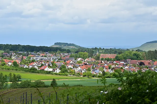 Toller Ausblick auf Lehrensteinsfeld. Im Hintergrund die Weibertreu und der Schemelsberg. | Foto: Michael Harmsen