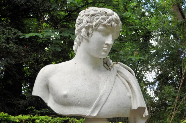 Schlosspark Schwetzingen,  Büste des Antonius von Franz Conrad Linck