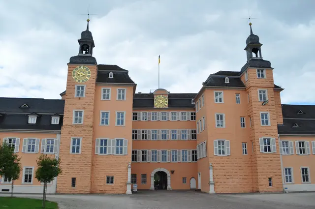 Ansicht Schwetzinger Schloss