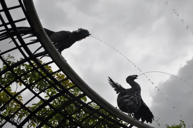Schlosspark Schwetzingen, Bassin der wasserspeienden Vögel
