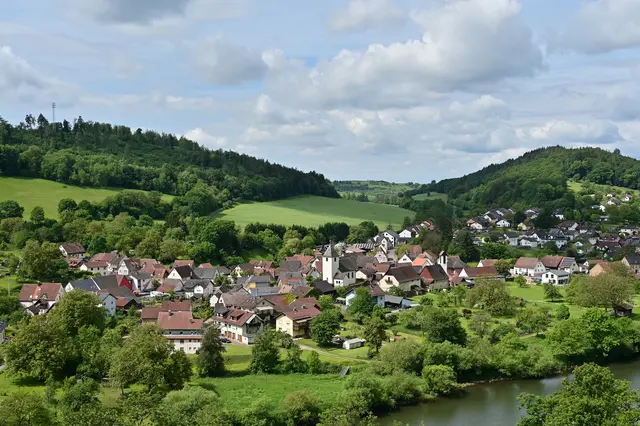 Blick auf Guttenbach. | Foto: Michael Harmsen