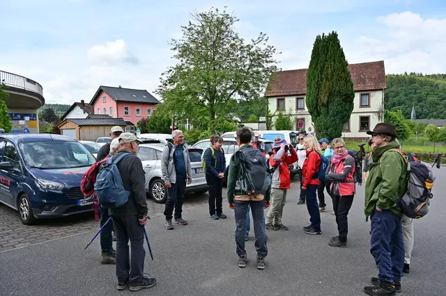 Start am Bahnhof in Neckargerach. | Foto: Michael Harmsen