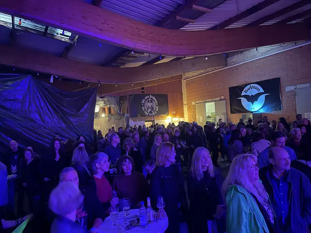 Volles Haus beim Stettener Rockbesen. | Foto: Eigenes Foto.