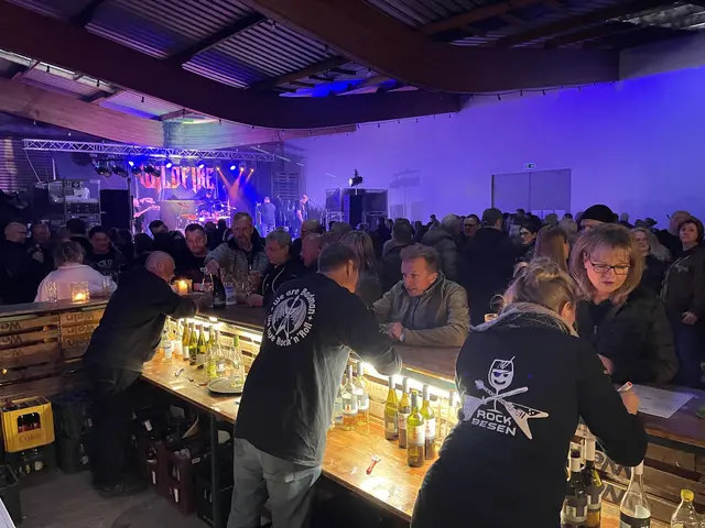 Die Helfer hatten gut zu tun. | Foto: Eigenes Foto.