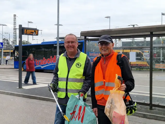 v.li. Armin Frey und Dieter Wagner vom OV Grüne Bad Friedrichshall | Foto: Dieter Wagner