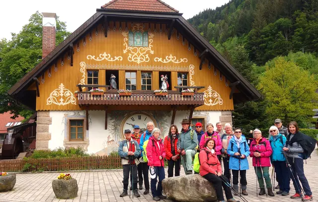 Das imposante Ravennaviadukt beim Hofgut Sternen im Höllental war eines der Ziele der Aktivgruppe Talheim bei ihrem Wanderurlaub im Südschwarzwald. | Foto: Isolde Reitz