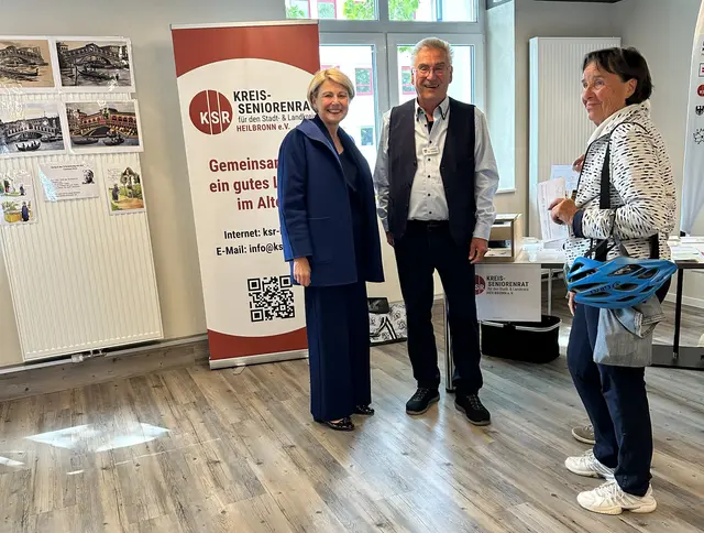 Frau Bürgermeisterin Christner mit Michael Schneider  | Foto: Privat