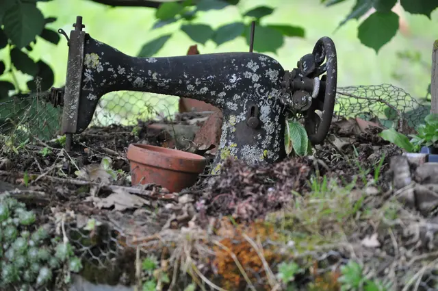 Auch die alte Nähmaschine hat ein zweites Leben als Deko bekommen. | Foto: Daniela Somers