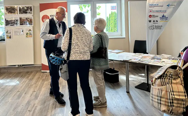 Michael Schneider in der Beratung Krankheitsbild Demenz | Foto: Privat
