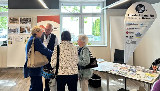 Bürgermeisterin Christner begrüßt die Besucherinnen | Foto: Privat