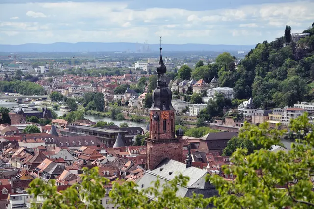 Blick auf die Heiliggeistkirche. | Foto: Daniela Somers