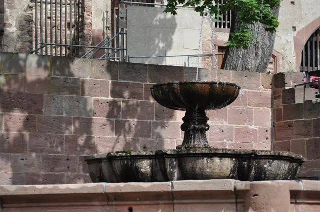 Brunnen im Schlosshof | Foto: Daniela Somers