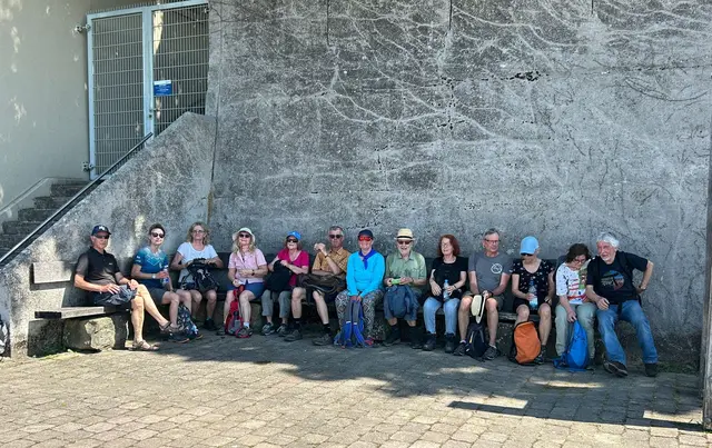 Rast am Hochbehälter auf dem Wartberg | Foto: Albverein Weinsberg
