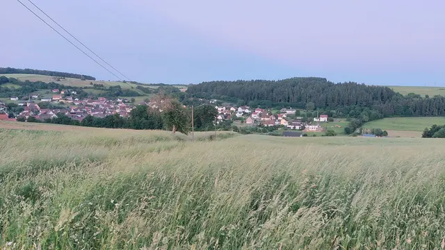 Panoramablick Richtung Oberkessach | Foto: Elfriede Baier 