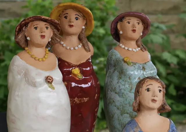 Andrea Märklen Wüstenrot Tonfiguren