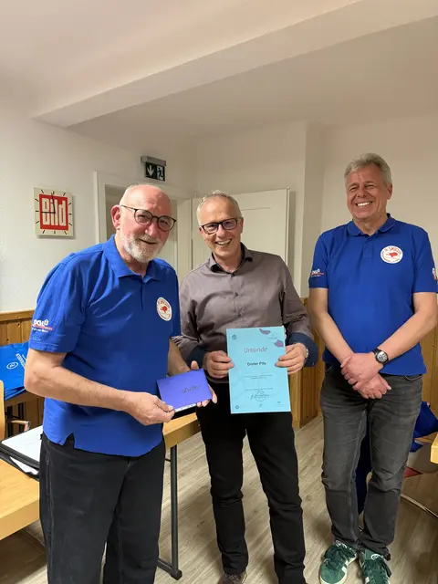 Vorstand und 2. Platz Stadtradeln 2025 Herren | Foto: privat: L. Schmetzer