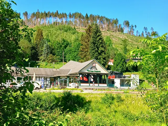 Die Talstation der Oberweißbacher Bergbahn.   | Foto: sigischlottke