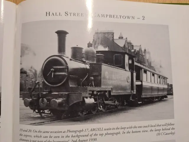 Lok Argyll mit einem Wagen 
