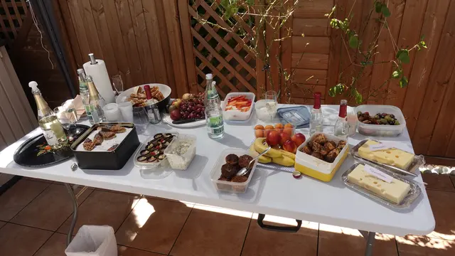 Ein Teil unseres Picknick-Buffets.  | Foto: sigischlottke