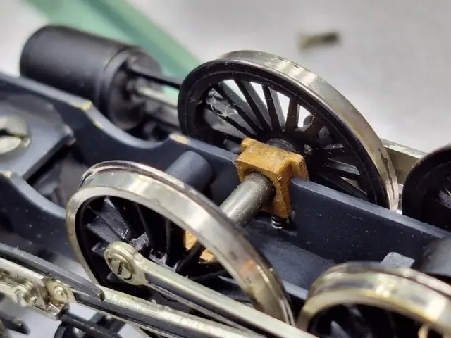 Achslager im Detail