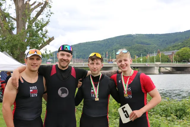 Von links: Sebastian Keller, Bodo Matigewsky, Robert Krenz, Jonas Kirchhoff | Foto: Heilbronner RG Schwaben