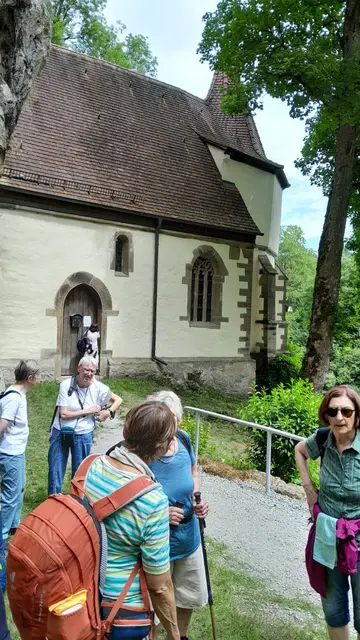 vor der Kapelle "St. Wendel zum Stein" | Foto: privat