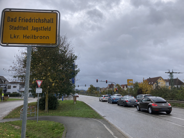 B27 Kreuzung Jagstfeld | Foto: Dieter Wagner