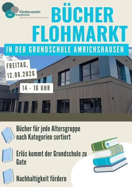 Einladung zum Bücherflohmarkt  | Foto: Privat 