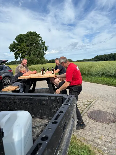 Foto: Karl Heinz Reber, Walter Jäckle und Jochen Wieland