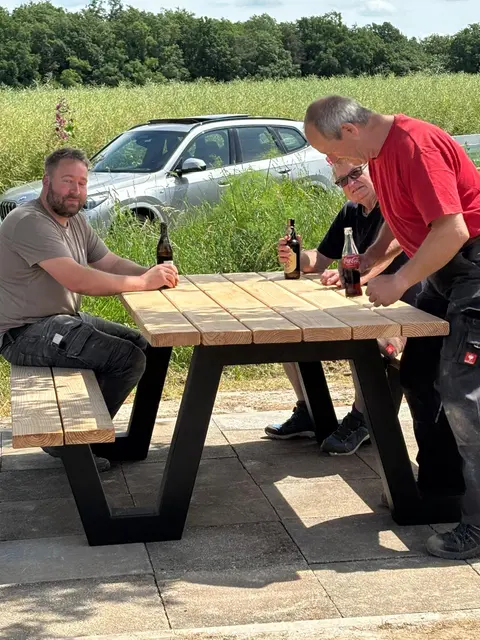 Foto: Karl Heinz Reber, Walter Jäckle und Jochen Wieland
