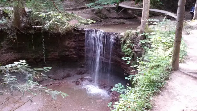 Hörschbachschlucht - Vorderer Wasserfall | Foto: J.Betz