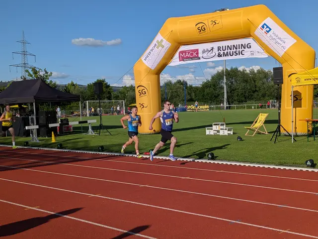 800m mit Gianluca Capotorto und Markus Dietrich