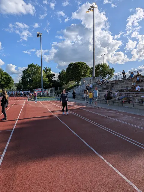 1500m mit Romy Zschau