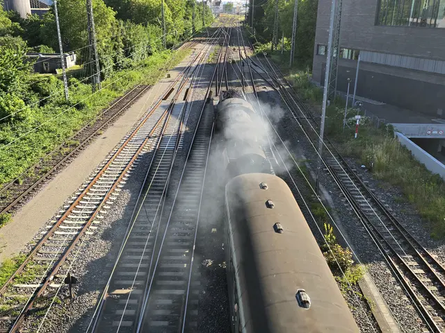 Endspurt zum Hauptbahnhof Heilbronn. | Foto: Heidrun Rosenberger