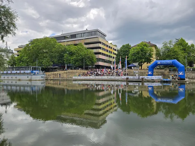 Der letzte Wettkampf wird vorbereitet. | Foto: Heidrun Rosenberger