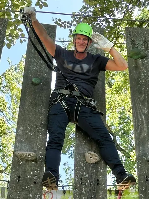 Der Chef grüßt von oben herab | Foto: Karateverein Eppingen