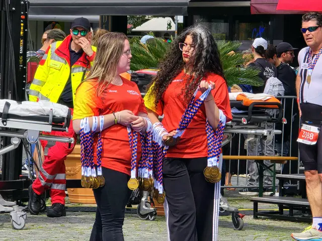 Die Siegerehrung beginnt.... | Foto: Heidrun Rosenberger