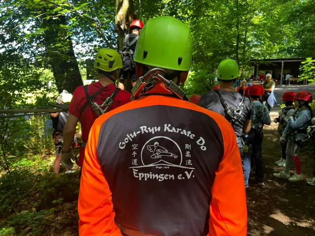 Goju-Ryu Karate Verein Eppingen im Kletterwald | Foto: Karateverein Eppingen