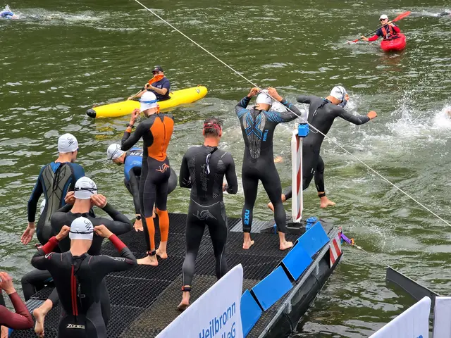 Ein Sprung ins Nass und aufwärmen. | Foto: Heidrun Rosenberger