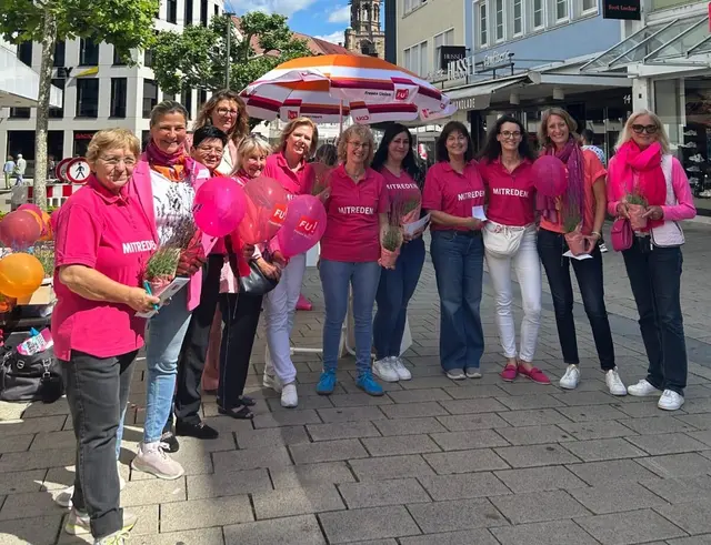 "Wo drückt Frau der Schuh?"-Aktion der Frauen Union mit der Landtagsabgeordneten Isabell Huber MdL | Foto: FU Heilbronn