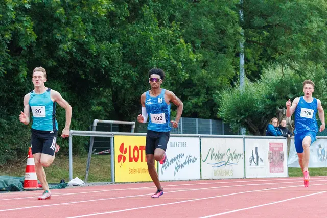 400m mit Tyrees Fechtig