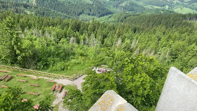 Die Ausblicke von oben sind fantastisch.. | Foto: Rainer Göser