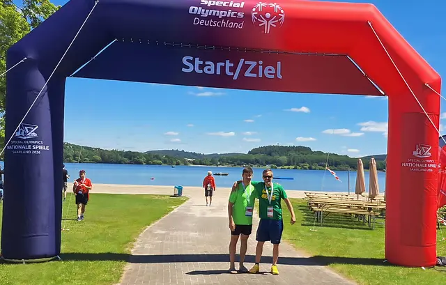 Nico Mandel (l) und Rodrico Fronseco Pim freuen sich auf den ersten Wettkampf | Foto: Heike Acker